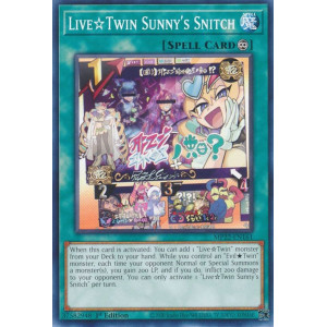 Yu-Gi-Oh TCG MP22-EN161 C Live☆Twin Sunny's Snitch Continuous Spell