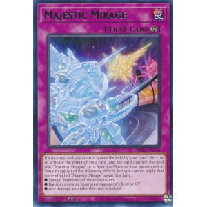 Yu-Gi-Oh TCG MP22-EN166 R Majestic Mirage Continuous Trap