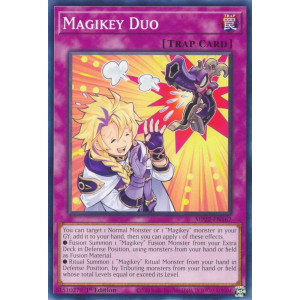 Yu-Gi-Oh TCG MP22-EN167 C Magikey Duo Normal Trap