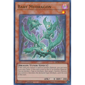 Yu-Gi-Oh TCG MP22-EN172 UR Baby Mudragon Effect Tuner monster