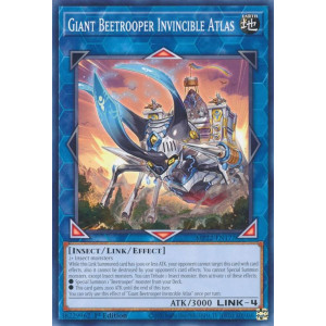 Yu-Gi-Oh TCG MP22-EN177 C Giant Beetrooper Invincible Atlas Effect Link Monster