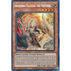 Yu-Gi-Oh TCG MP22-EN188 PSE Incredible Ecclesia, the Virtuous Effect Tuner monster