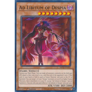 Yu-Gi-Oh TCG MP22-EN192 C Ad Libitum of Despia Effect Monster
