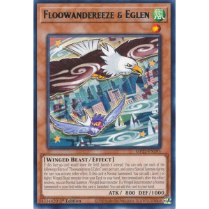 Yu-Gi-Oh TCG MP22-EN195 R Floowandereeze & Eglen Effect Monster