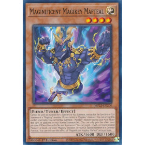 Yu-Gi-Oh TCG MP22-EN200 C Maginificent Magikey Mafteal Effect Tuner monster