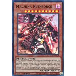 Yu-Gi-Oh TCG MP22-EN203 SR Machina Ruinforce Effect Monster