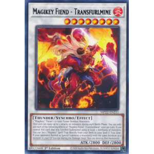 Yu-Gi-Oh TCG MP22-EN211 R Magikey Fiend - Transfurlmine Effect Synchro Monster