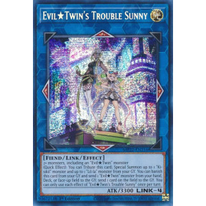 Yu-Gi-Oh TCG MP22-EN216 PSE Evil★Twin's Trouble Sunny Effect Link Monster