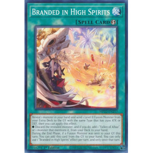 Yu-Gi-Oh TCG MP22-EN217 C Branded in High Spirits Quick-Play Spell