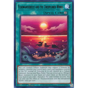 Yu-Gi-Oh TCG MP22-EN221 R Floowandereeze and the Unexplored Winds Continuous Spell