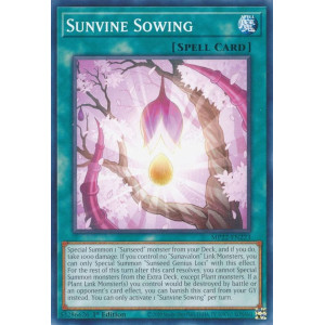 Yu-Gi-Oh TCG MP22-EN223 C Sunvine Sowing Normal Spell