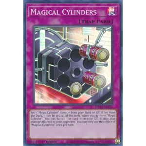 Yu-Gi-Oh TCG MP22-EN226 SR Magical Cylinders Normal Trap