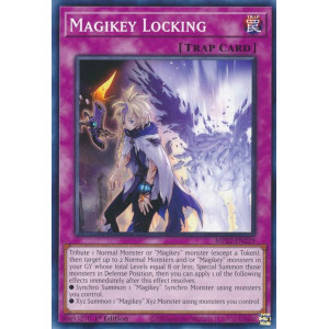 Yu-Gi-Oh TCG MP22-EN229 C Magikey Locking Normal Trap