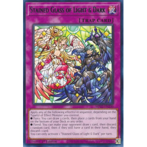 Yu-Gi-Oh TCG MP22-EN230 R Stained Glass of Light & Dark Normal Trap
