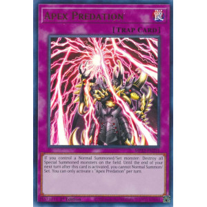 Yu-Gi-Oh TCG MP22-EN235 UR Apex Predation Normal Trap