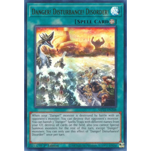 Yu-Gi-Oh TCG MP22-EN248 UR Danger! Disturbance! Disorder! Field Spell