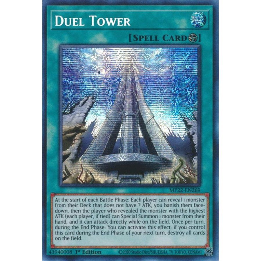 Yu-Gi-Oh TCG MP22-EN269 PSE Duel Tower Field Spell
