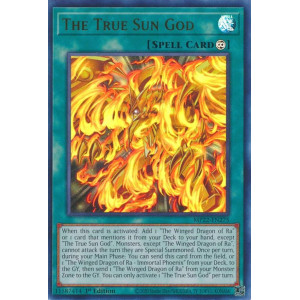 Yu-Gi-Oh TCG MP22-EN275 UR The True Sun God Continuous Spell