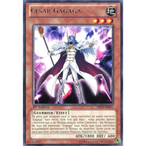Yu-Gi-Oh TCG ABYR-FR001 R César Gagaga L'Ascension des Abysses