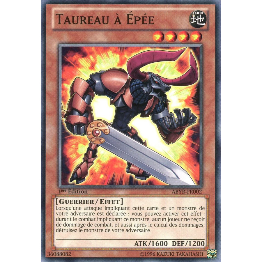 Yu-Gi-Oh TCG ABYR-FR002 C Taureau à Épée L'Ascension des Abysses