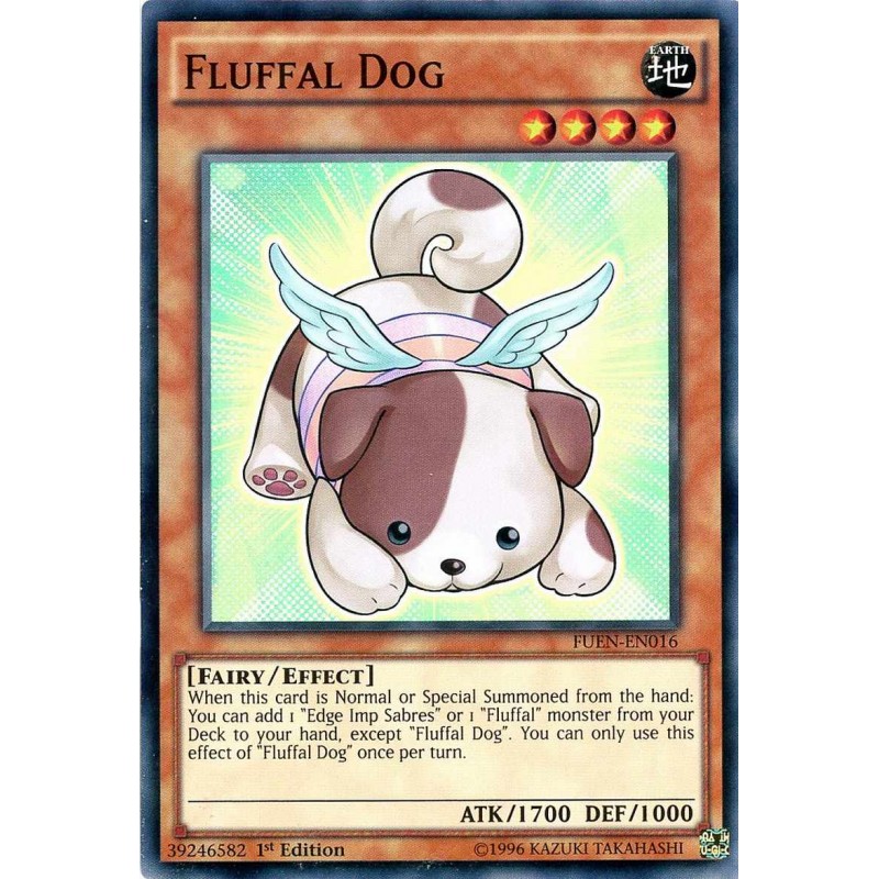Super Rare! 1st Edition FUEN-EN016 NM Fluffal Dog Yugioh 