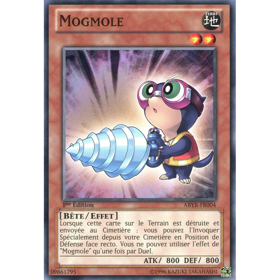 Yu-Gi-Oh TCG ABYR-FR004 C Mogmole L'Ascension des Abysses
