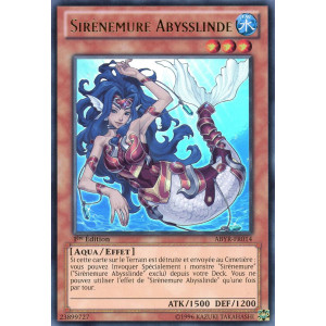Yu-Gi-Oh TCG ABYR-FR014 UR Sirènemure Abysslinde L'Ascension des Abysses