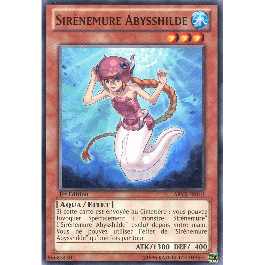 Yu-Gi-Oh TCG ABYR-FR016 C Sirènemure Abysshilde L'Ascension des Abysses