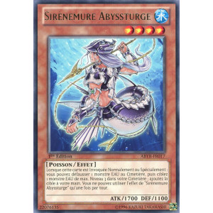 Yu-Gi-Oh TCG ABYR-FR017 R Sirènemure Abyssturge L'Ascension des Abysses