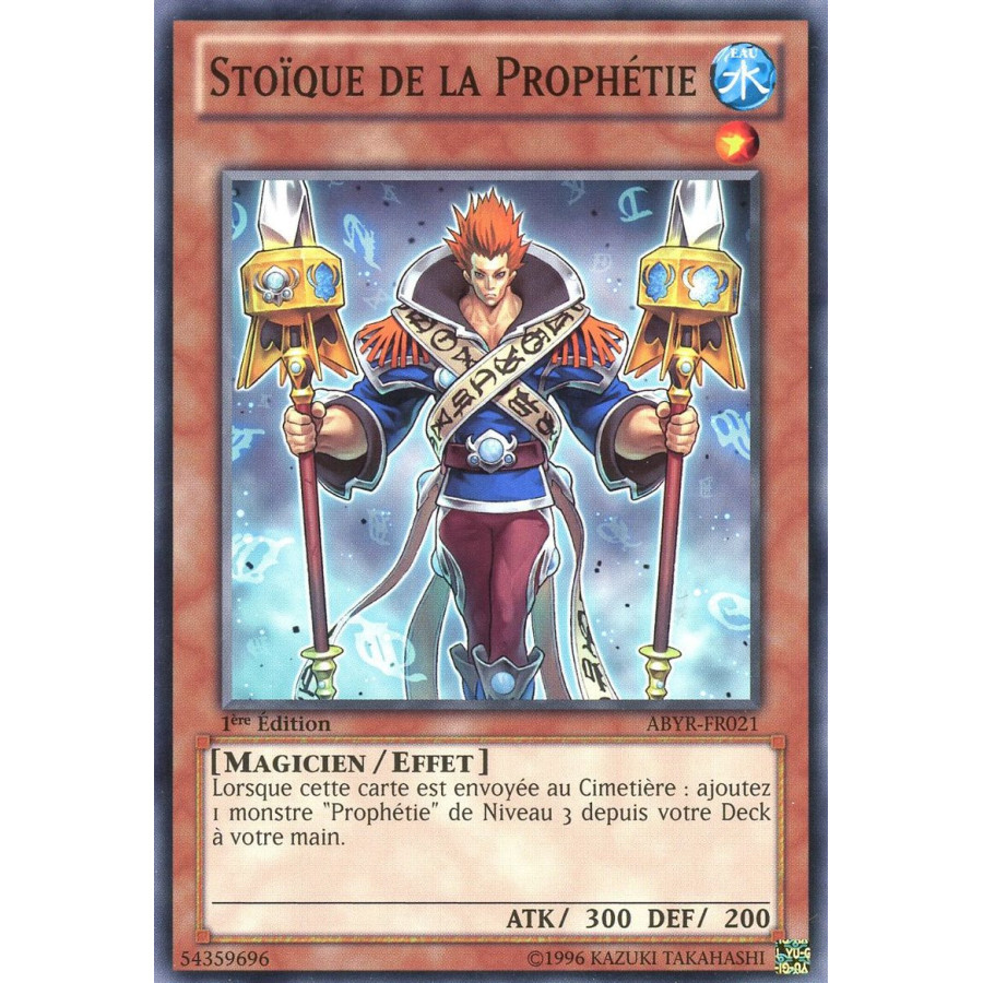 Yu-Gi-Oh TCG ABYR-FR021 C Stoïque de la Prophétie L'Ascension des Abysses