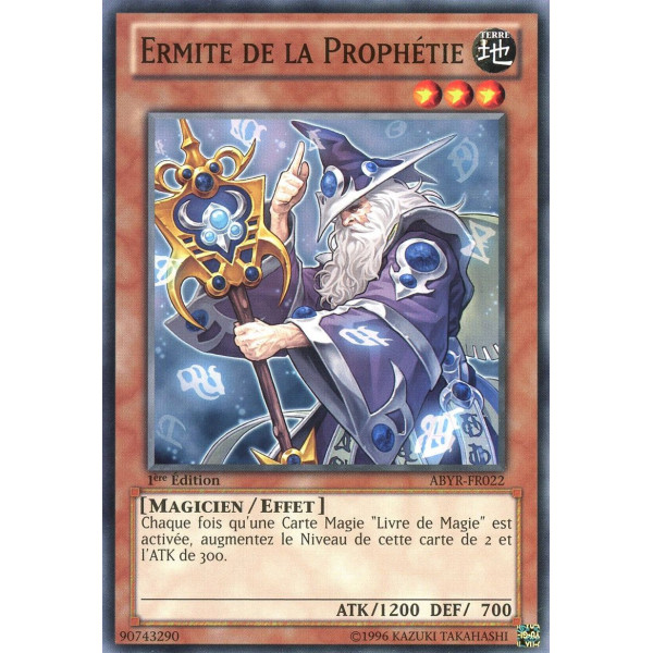 Yu-Gi-Oh TCG ABYR-FR022 C Ermite de la Prophétie L'Ascension des Abysses