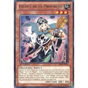 Yu-Gi-Oh TCG ABYR-FR023 R Justice de la Prophétie L'Ascension des Abysses