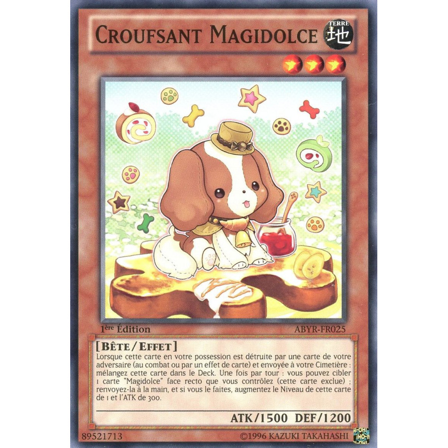 Yu-Gi-Oh TCG ABYR-FR025 C Croufsant Magidolce L'Ascension des Abysses
