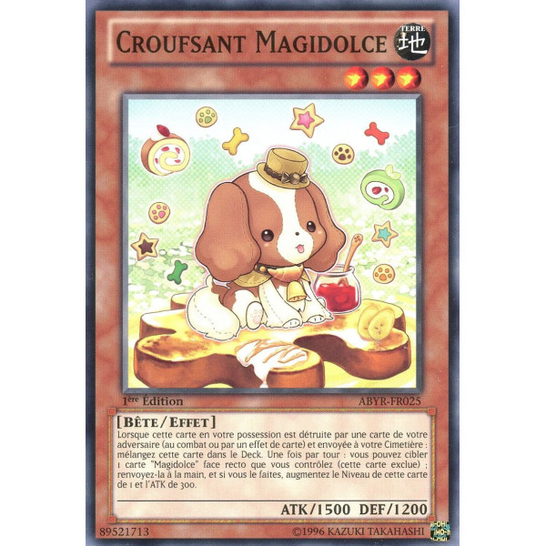 Yu-Gi-Oh TCG ABYR-FR025 C Croufsant Magidolce L'Ascension des Abysses