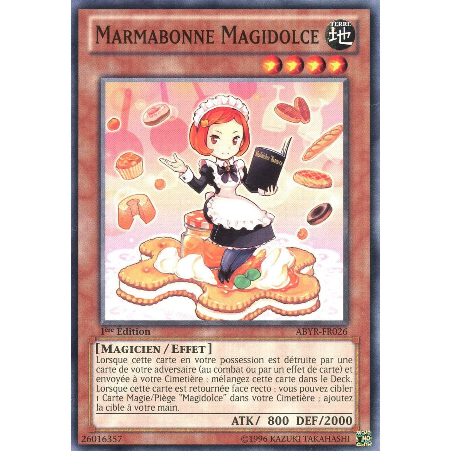 Yu-Gi-Oh TCG ABYR-FR026 C Marmabonne Magidolce L'Ascension des Abysses