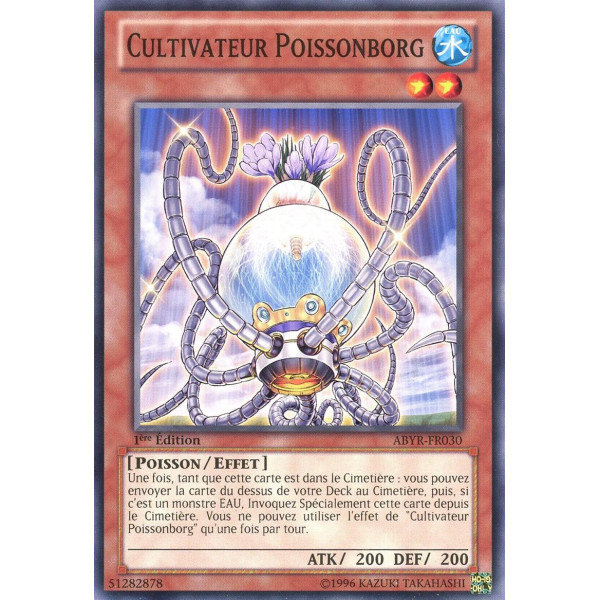 Yu-Gi-Oh TCG ABYR-FR030 C Cultivateur Poissonborg L'Ascension des Abysses