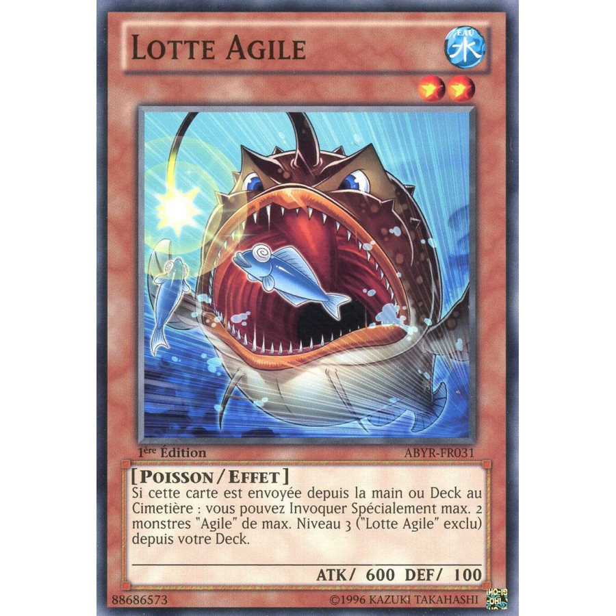 Yu-Gi-Oh TCG ABYR-FR031 C Lotte Agile L'Ascension des Abysses