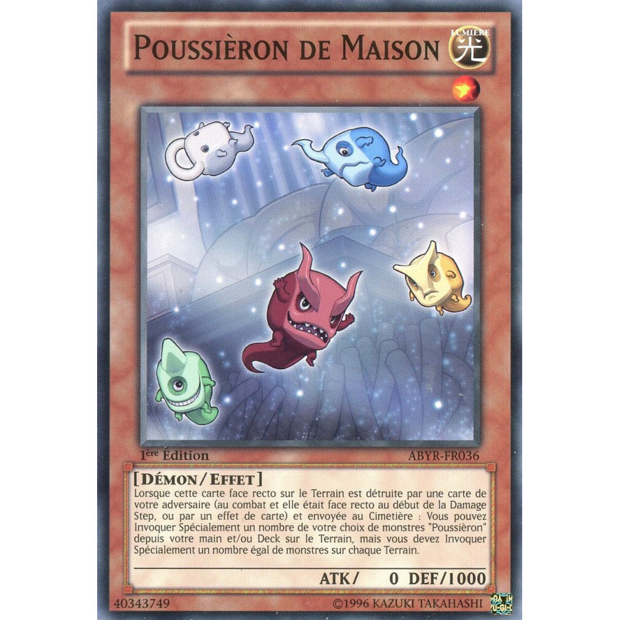 Yu-Gi-Oh TCG ABYR-FR036 C Poussièron de Maison L'Ascension des Abysses