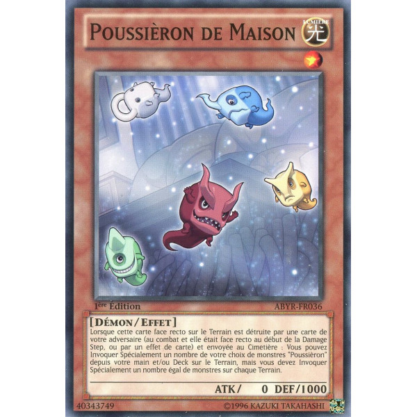Yu-Gi-Oh TCG ABYR-FR036 C Poussièron de Maison L'Ascension des Abysses