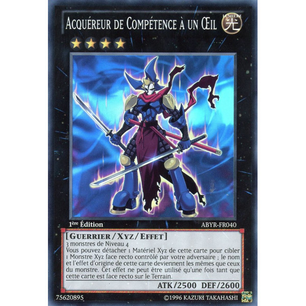 Yu-Gi-Oh TCG ABYR-FR040 SR Acquéreur de Compétence à un Œil L'Ascension des Abysses