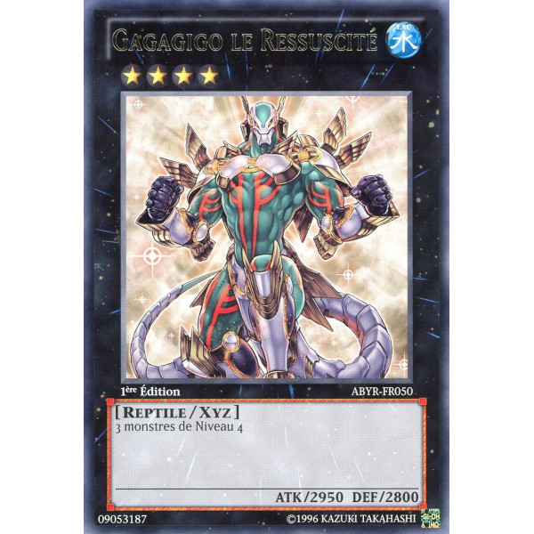 Yu-Gi-Oh TCG ABYR-FR050 R Gagagigo le Ressuscité L'Ascension des Abysses