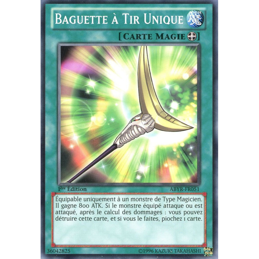 Yu-Gi-Oh TCG ABYR-FR051 C Baguette à Tir Unique L'Ascension des Abysses