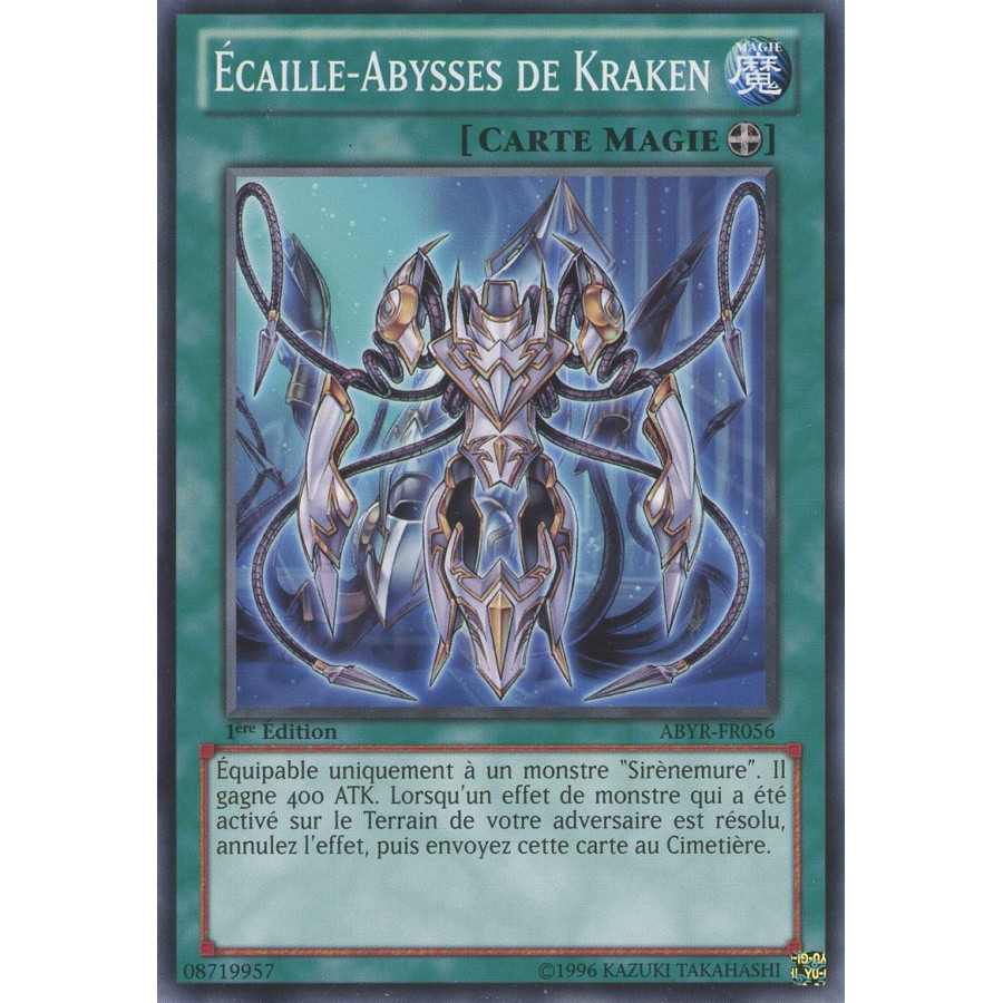 Yu-Gi-Oh TCG ABYR-FR056 C Écaille-Abysses de Kraken L'Ascension des Abysses