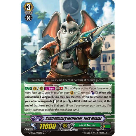Vanguard_TCG_card_G-BT02_081EN_C_Contradictory_Instructor_Tusk_Master_Soaring_Ascent_of_Gale_Blossom