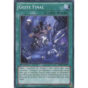 Yu-Gi-Oh TCG ABYR-FR063 C Geste Final L'Ascension des Abysses