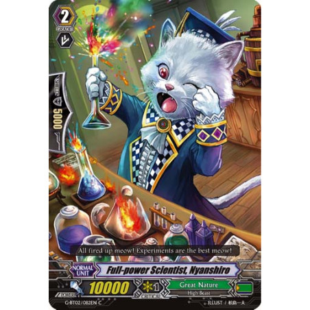 Vanguard_TCG_card_G-BT02_082EN_C_Full-power_Scientist_Nyanshiro_Soaring_Ascent_of_Gale_Blossom