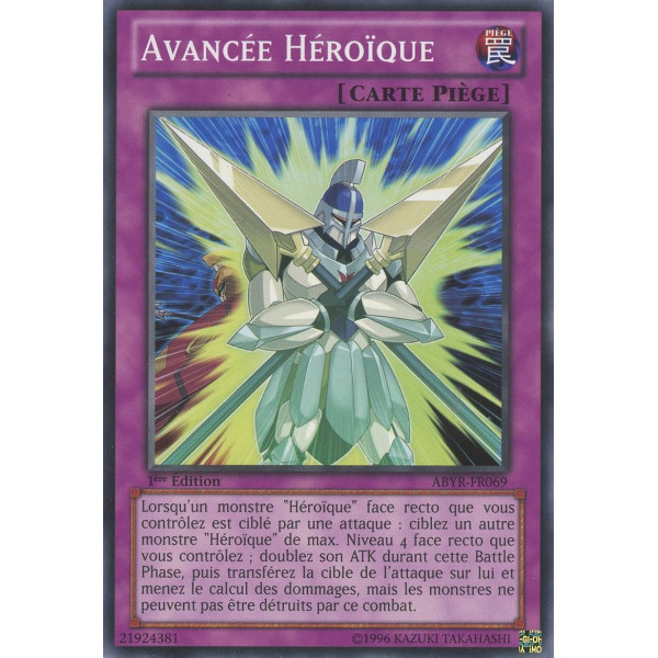 Yu-Gi-Oh TCG ABYR-FR069 C Avancée Héroïque L'Ascension des Abysses