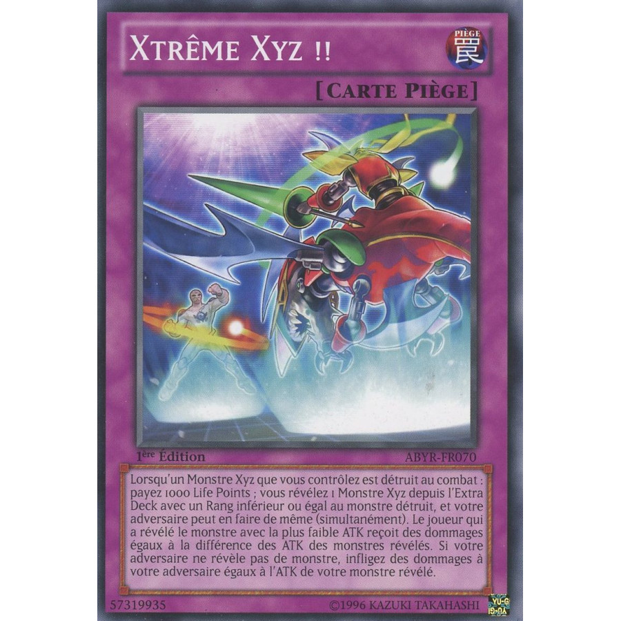 Yu-Gi-Oh TCG ABYR-FR070 C Xtrême Xyz !! L'Ascension des Abysses
