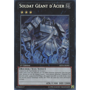 Yu-Gi-Oh TCG ABYR-FR085 SE Soldat Géant d'Acier L'Ascension des Abysses