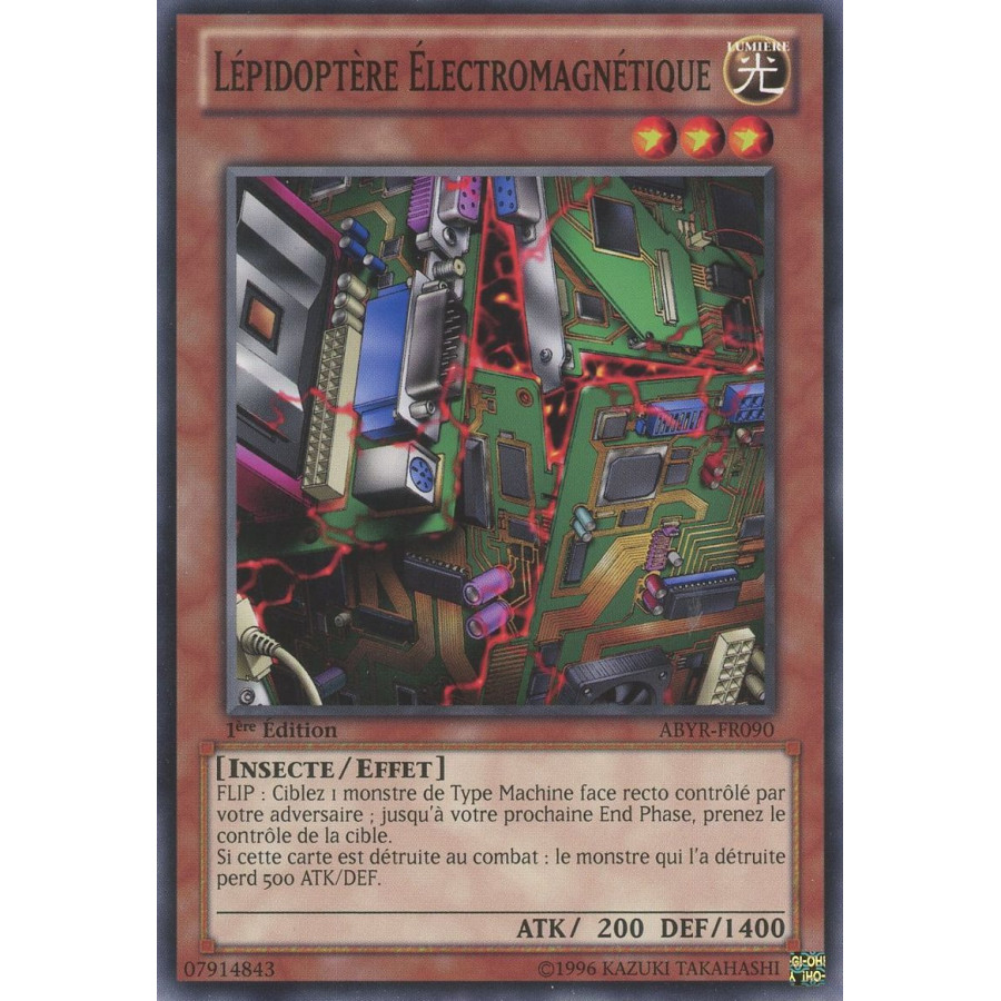 Yu-Gi-Oh TCG ABYR-FR090 C Lépidoptère Électromagnétique L'Ascension des Abysses
